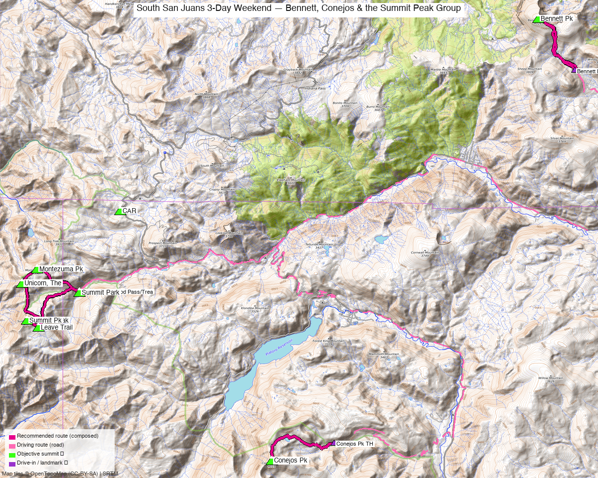 Overview map