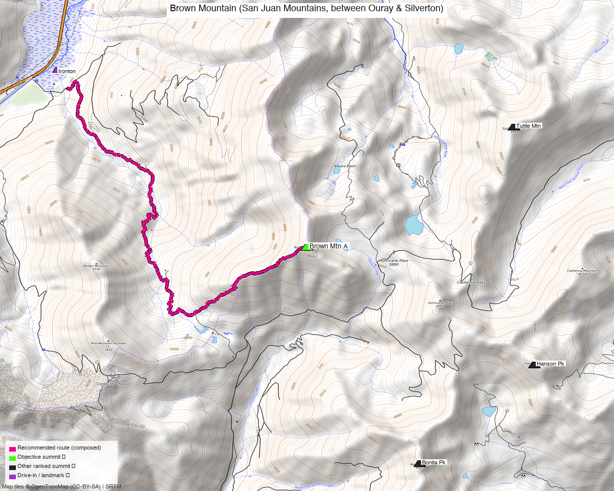 Overview map