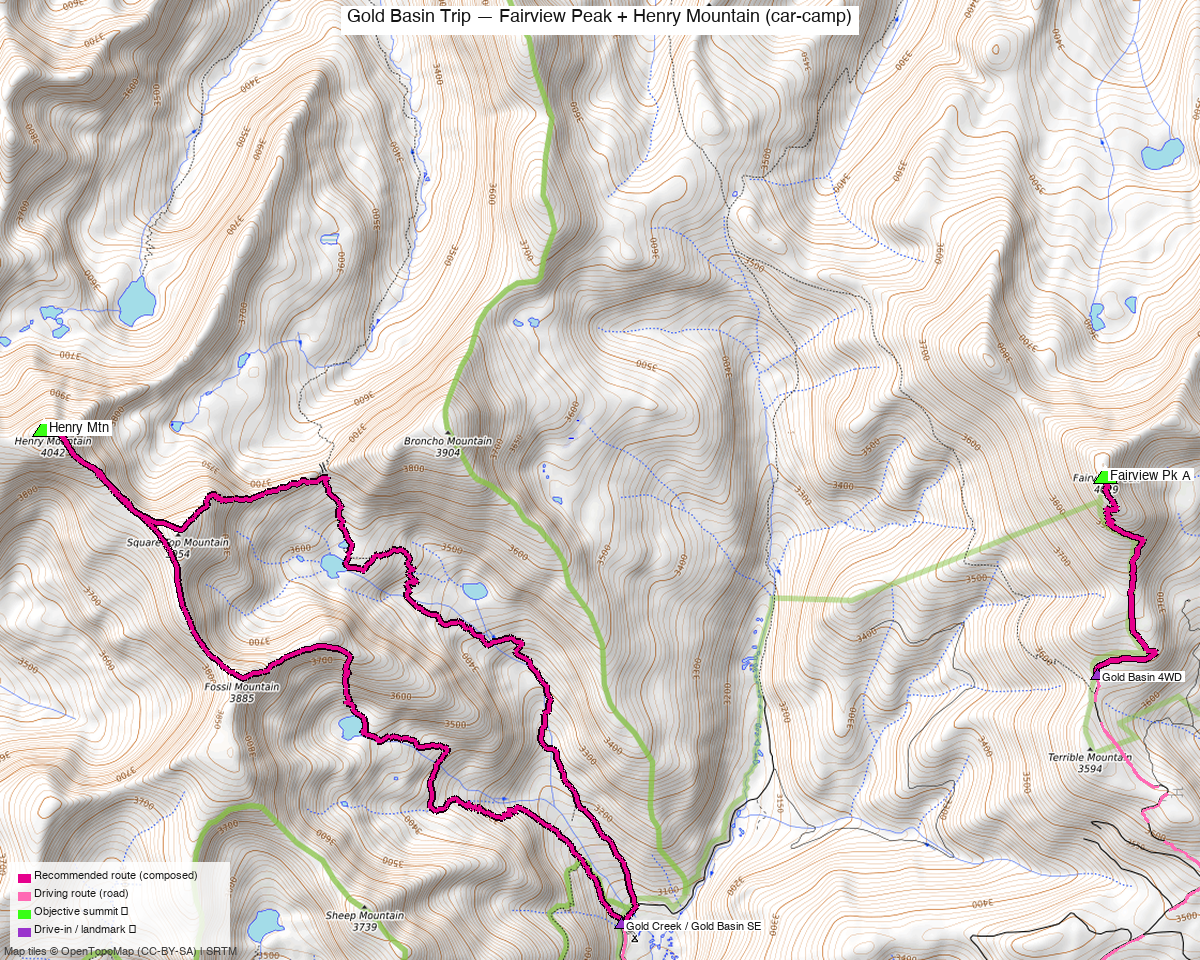 Overview map