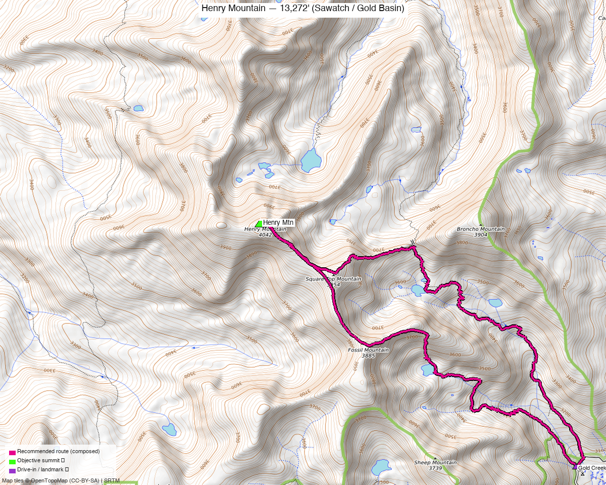Overview map