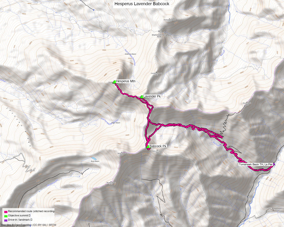 Overview map