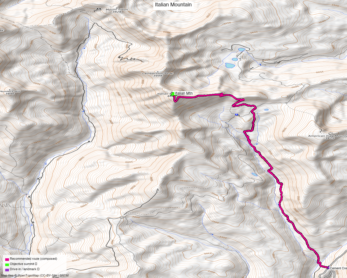 Overview map