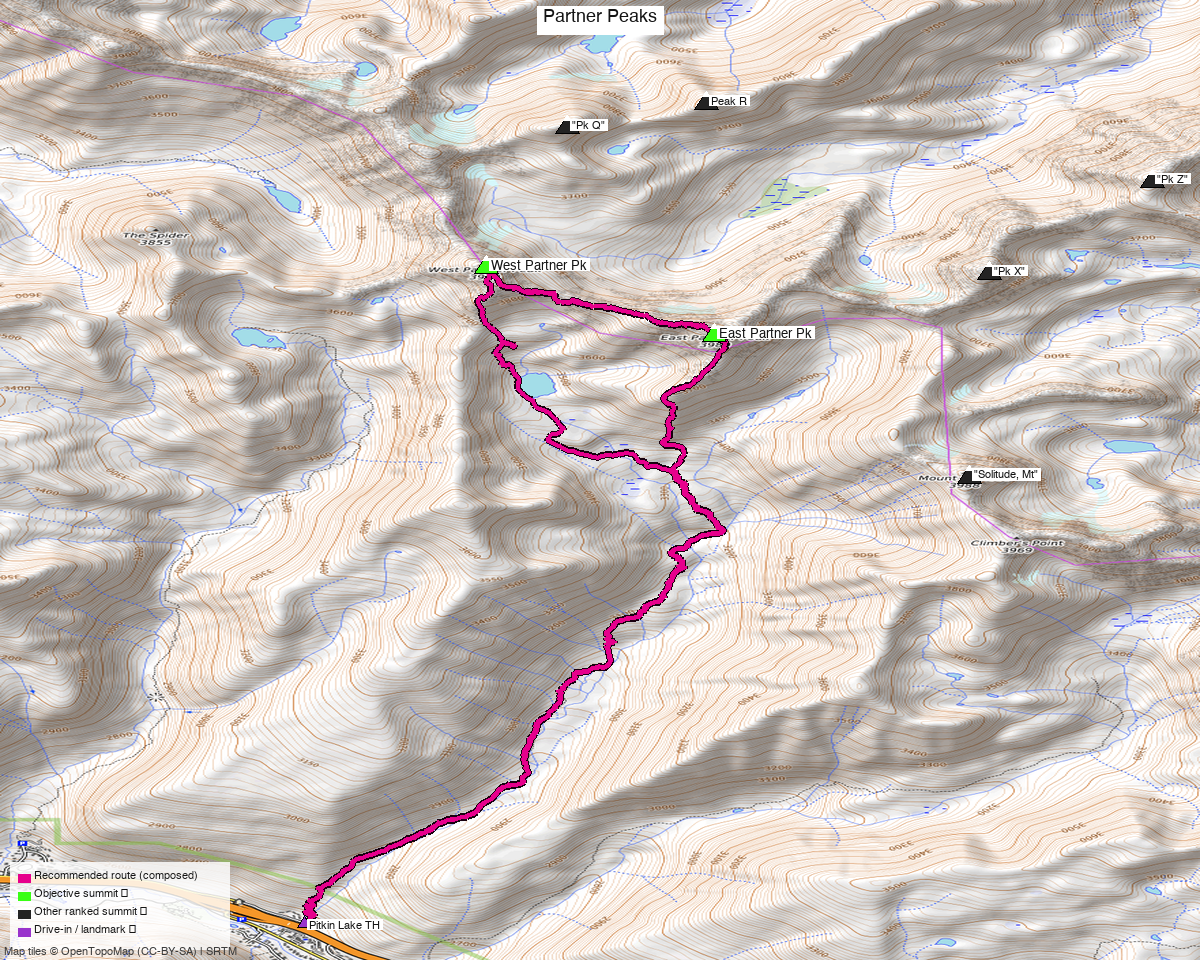 Overview map