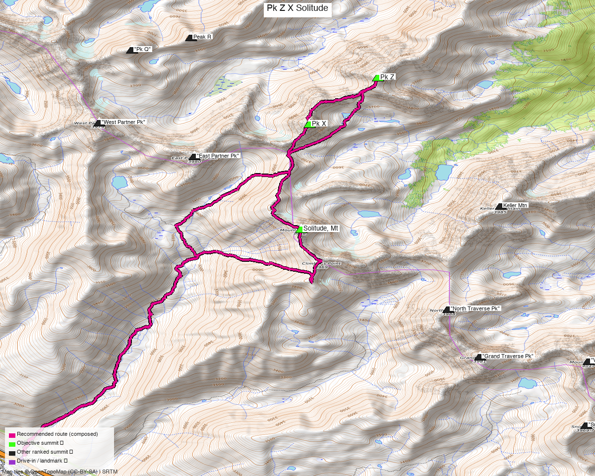 Overview map