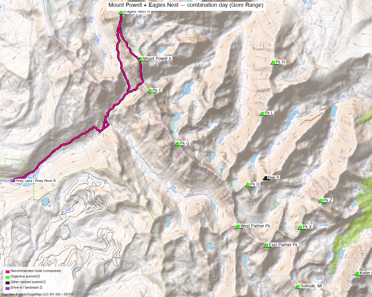 Overview map