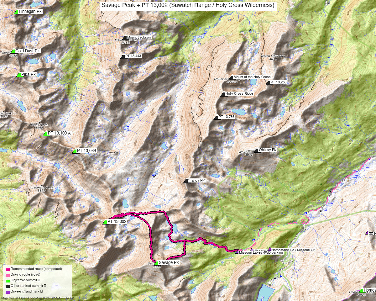Overview map