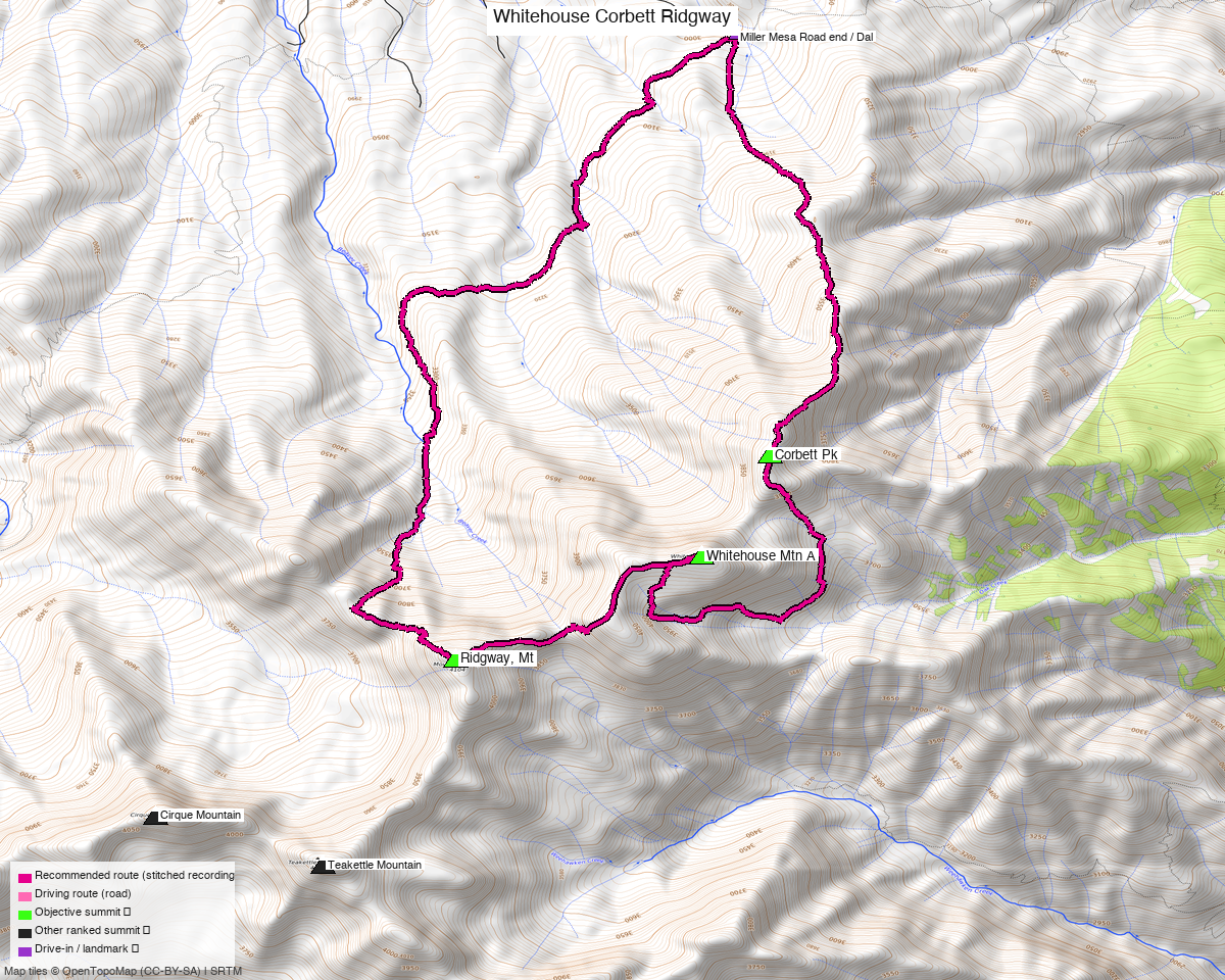 Overview map